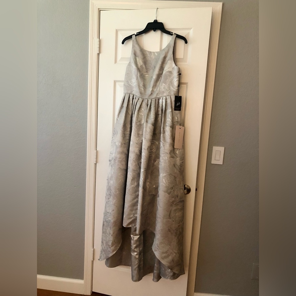 High Low Gown With Asymmetrical-never worn-original tags still on